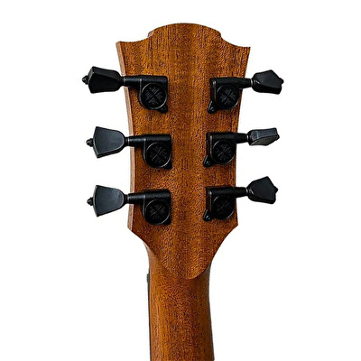 LAG T118ASCE-BLK Tramontane Auditorium Slim Cut Black Elektro Akustik Gitar